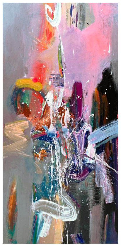 Course Abstract Painting With Acrylics All Levels Art Sandy Springs